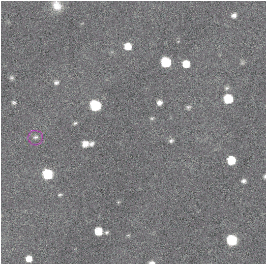 [Asteroid 2008 TC3 is the only asteroid that was ever discovered before it hit Earth. Image credit: Steve Chesley, NASA/JPL Near-Earth Object Program Office. From http://www.nasa.gov/topics/solarsystem/tc3/]
